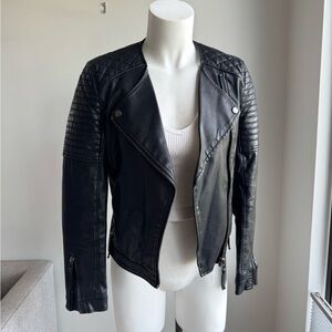 TopShop Faux leather Moto Jacket